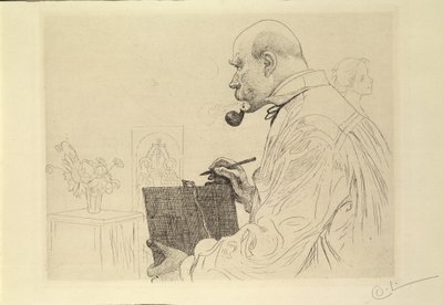 Self-Portrait by Carl Larsson